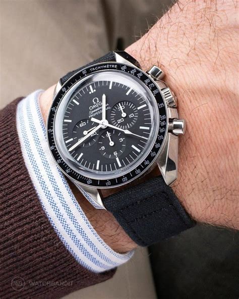 omega speedmaster reduced lug width|Omega Speedmaster strap guide.